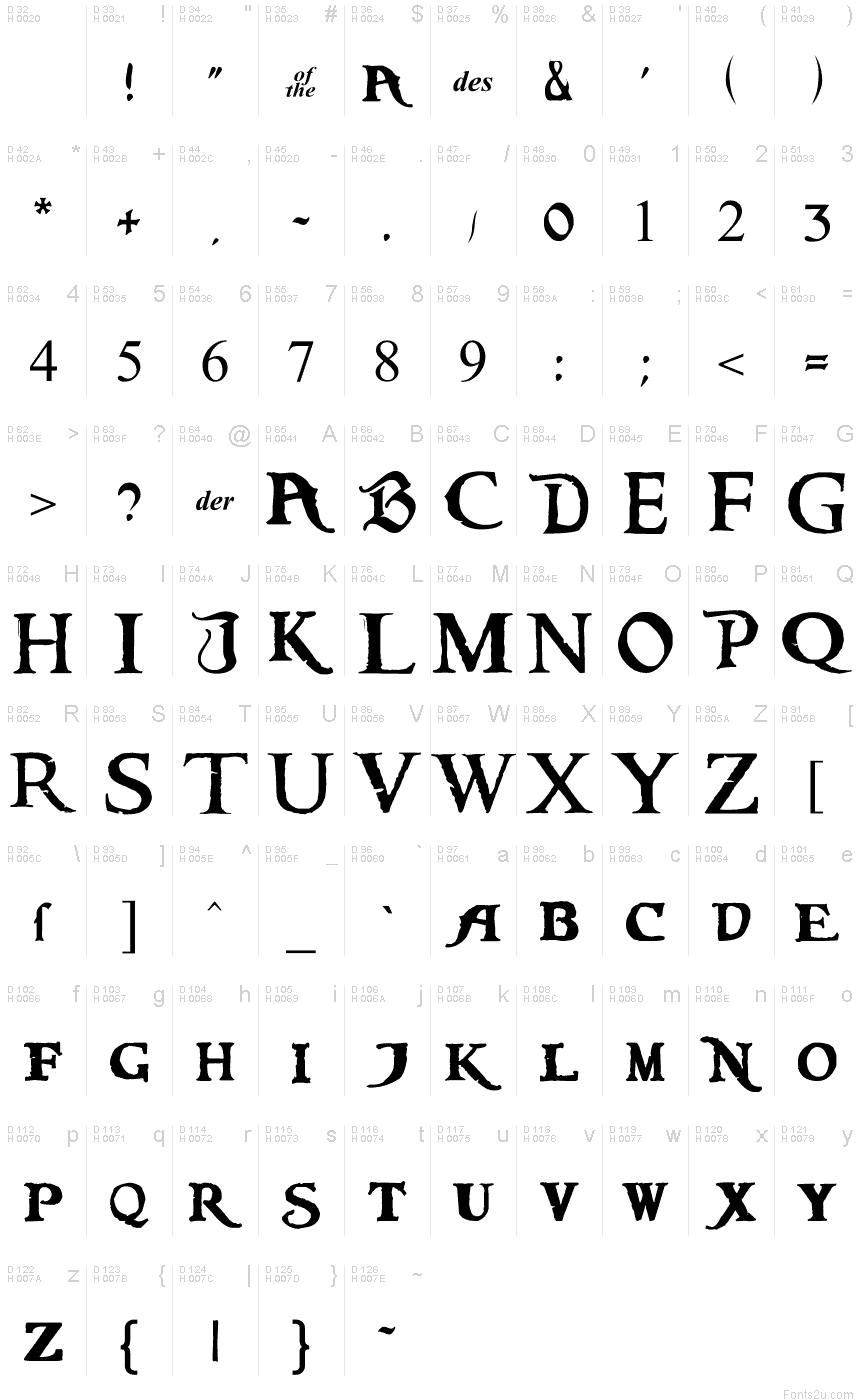 Caribbean Regular font