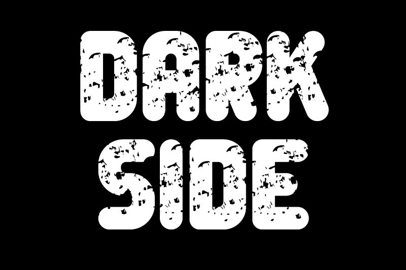 Dark Side Bold font