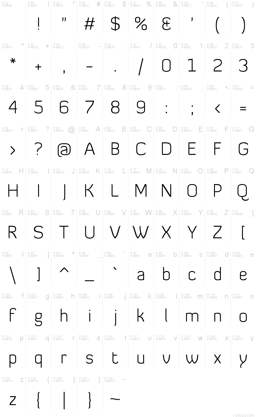 DiavloLightRegular font