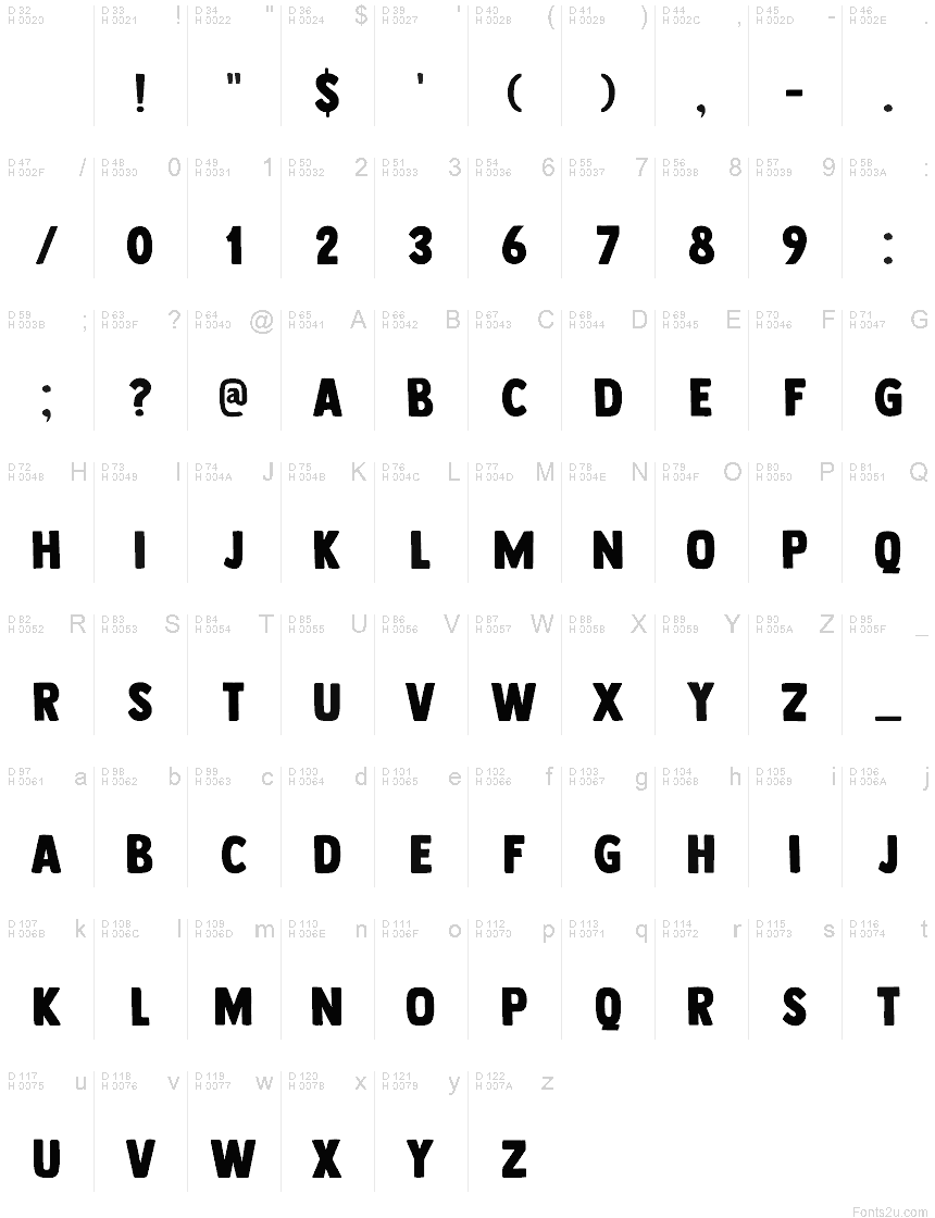 DK Longreach Regular font