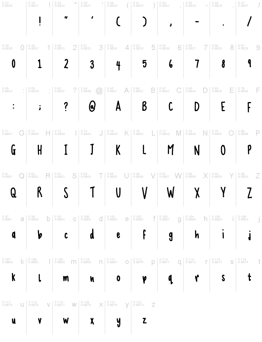 Dreamers Regular font