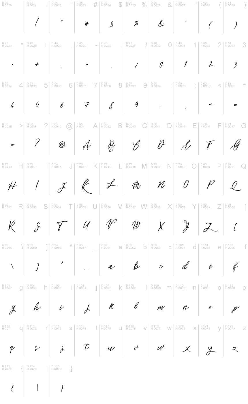 Flowers power Regular font