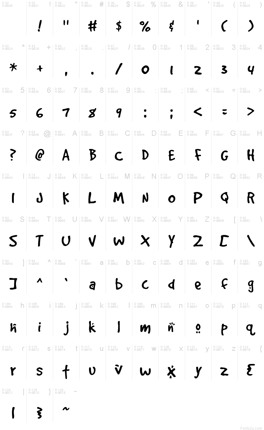 GoodDog Cool font
