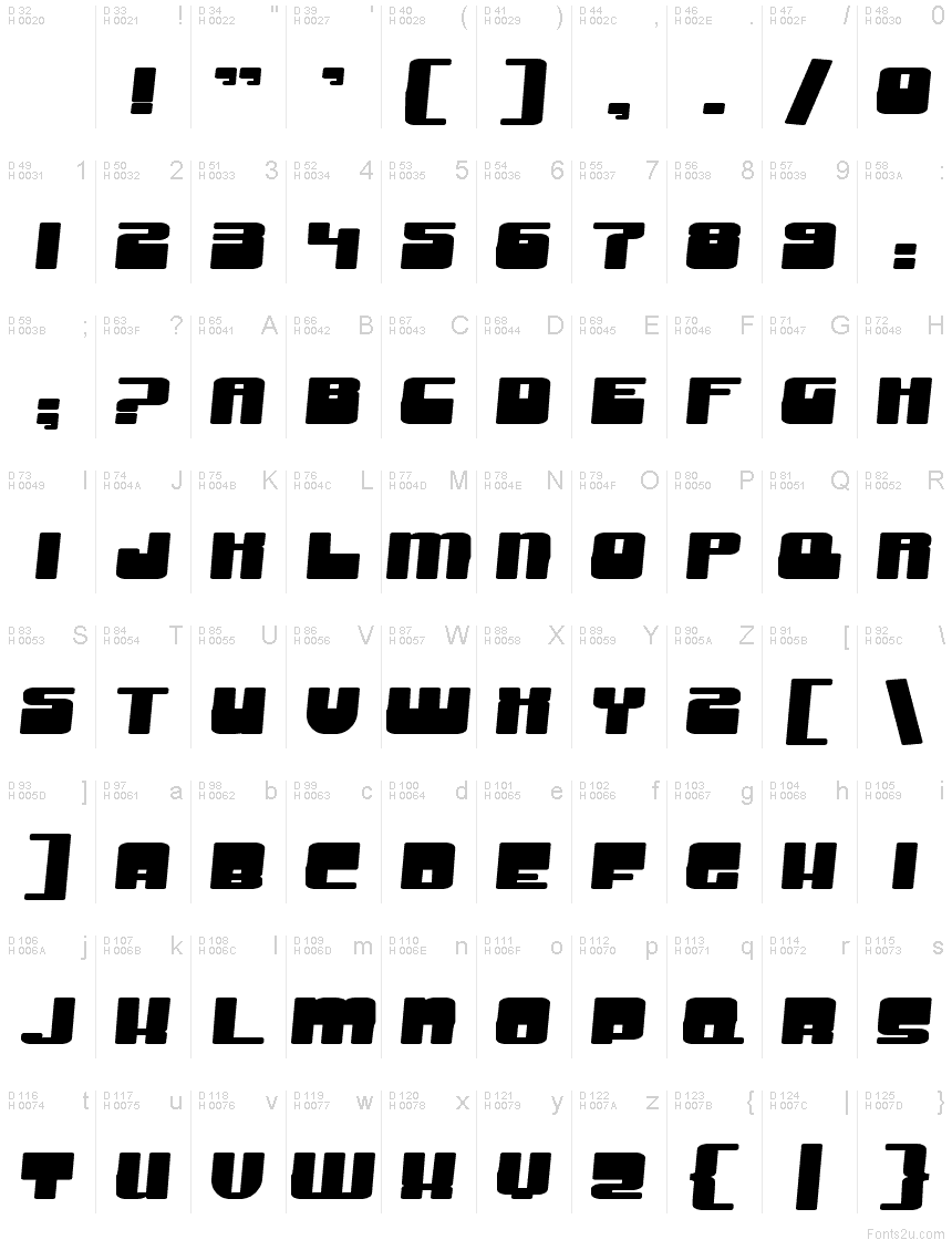 Groove Machine Expanded Bold font