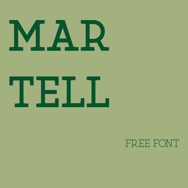 Martell Normal font