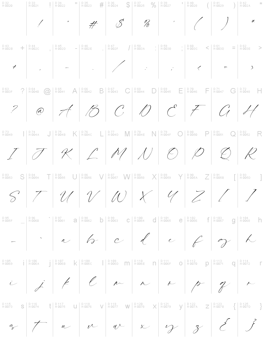 MirabellaRegular font