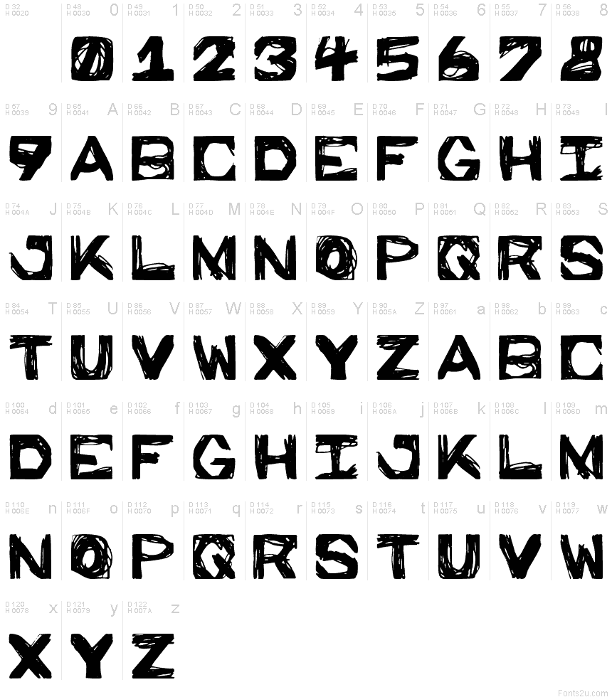 Prison Walls font