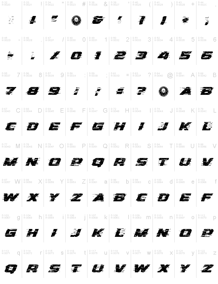 Special Speed Agent font