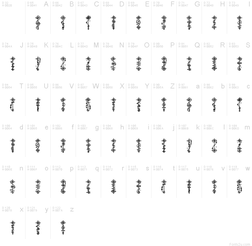 Vulcan Script font