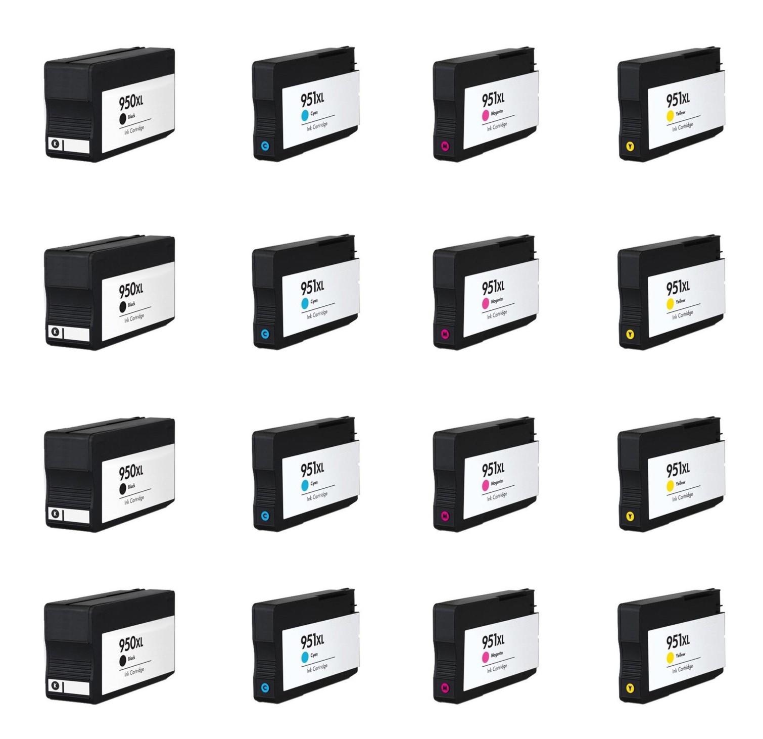 16pk 950xl 951xl Combo Ink Cartridge for HP OfficeJet Pro 276dw 8600