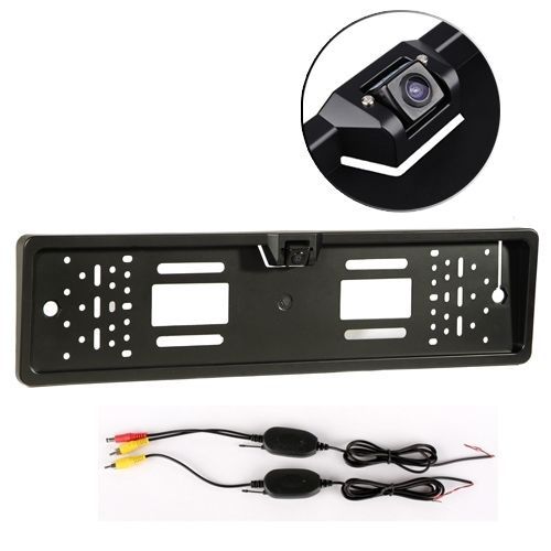 Universal Wireless UK Number Plate Reverse Camera Backup Kit Rear View