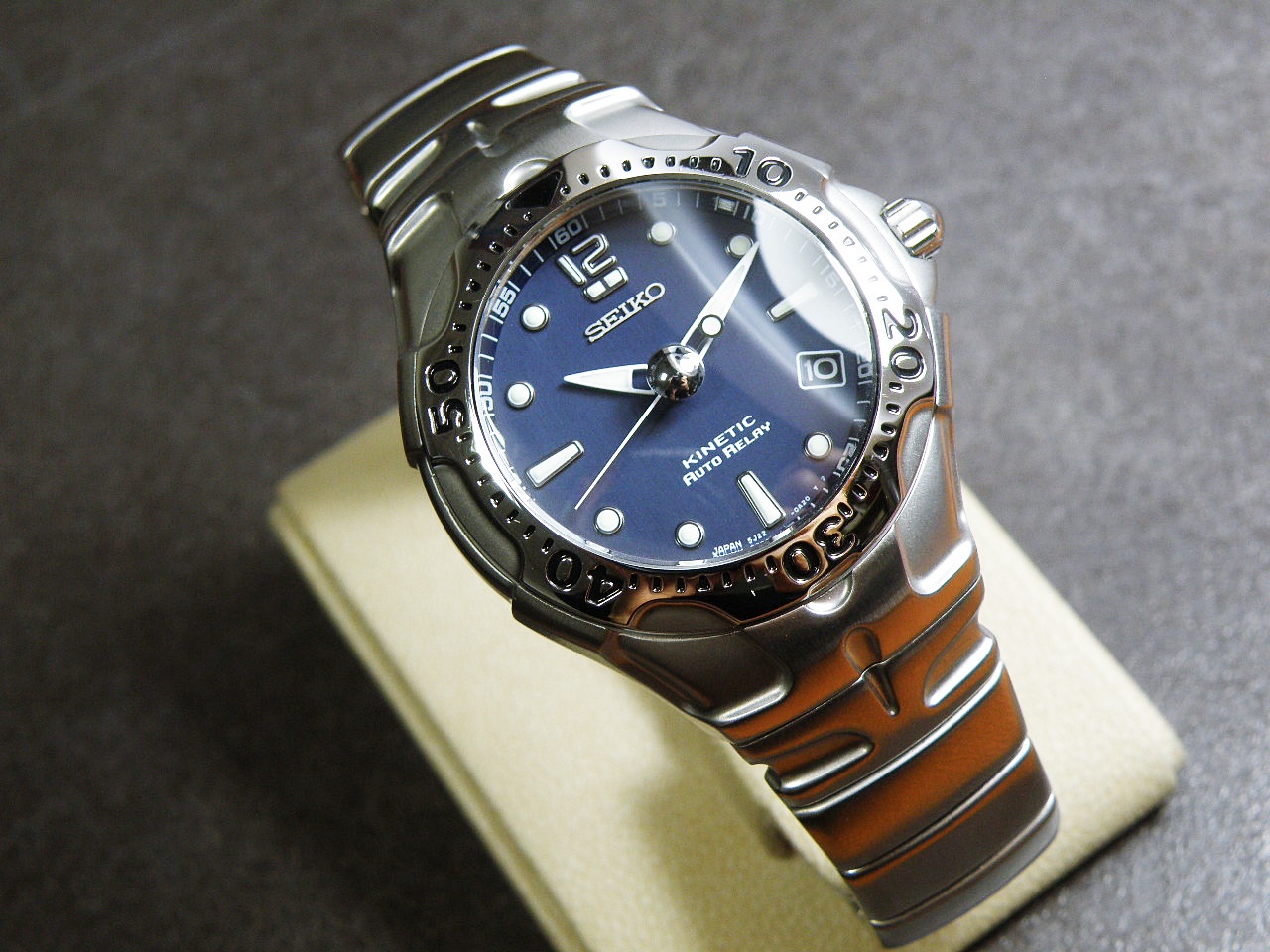 Seiko Auto Relay Blue Dial 5J220A50 Men's Watch eBay