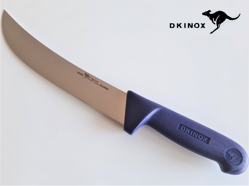 DKINOX GERMAN 10" BLADE BUTCHERS STEAK CIMETER BREAKING BONING