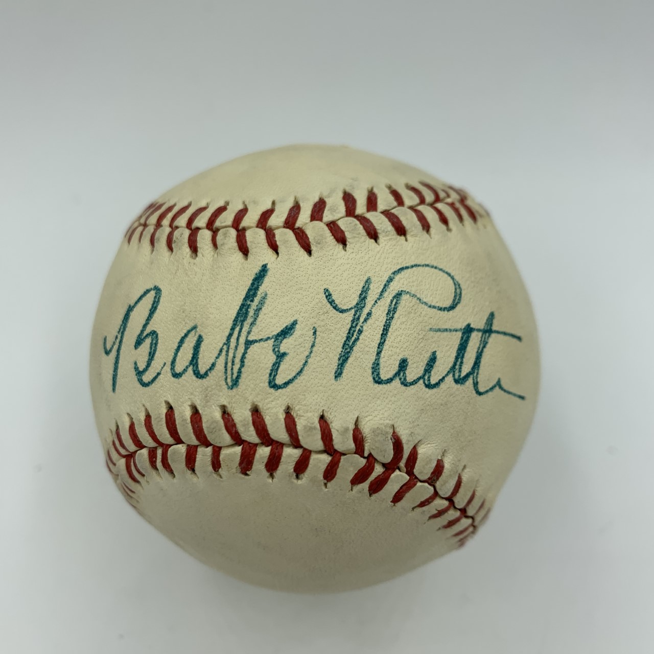 The Finest Babe Ruth Single Signed Baseball JSA Graded