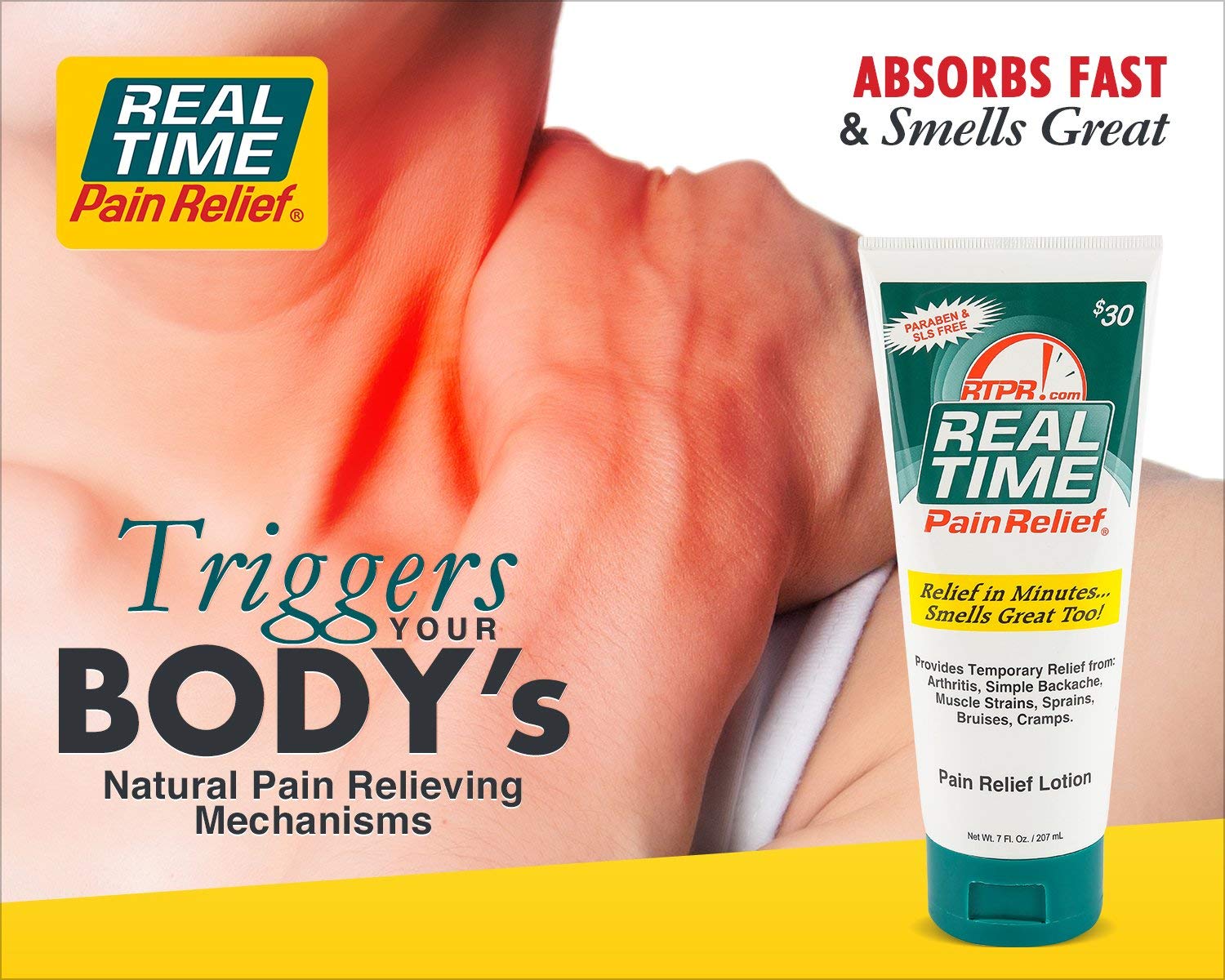 Real Time Pain Relief Pain Cream eBay