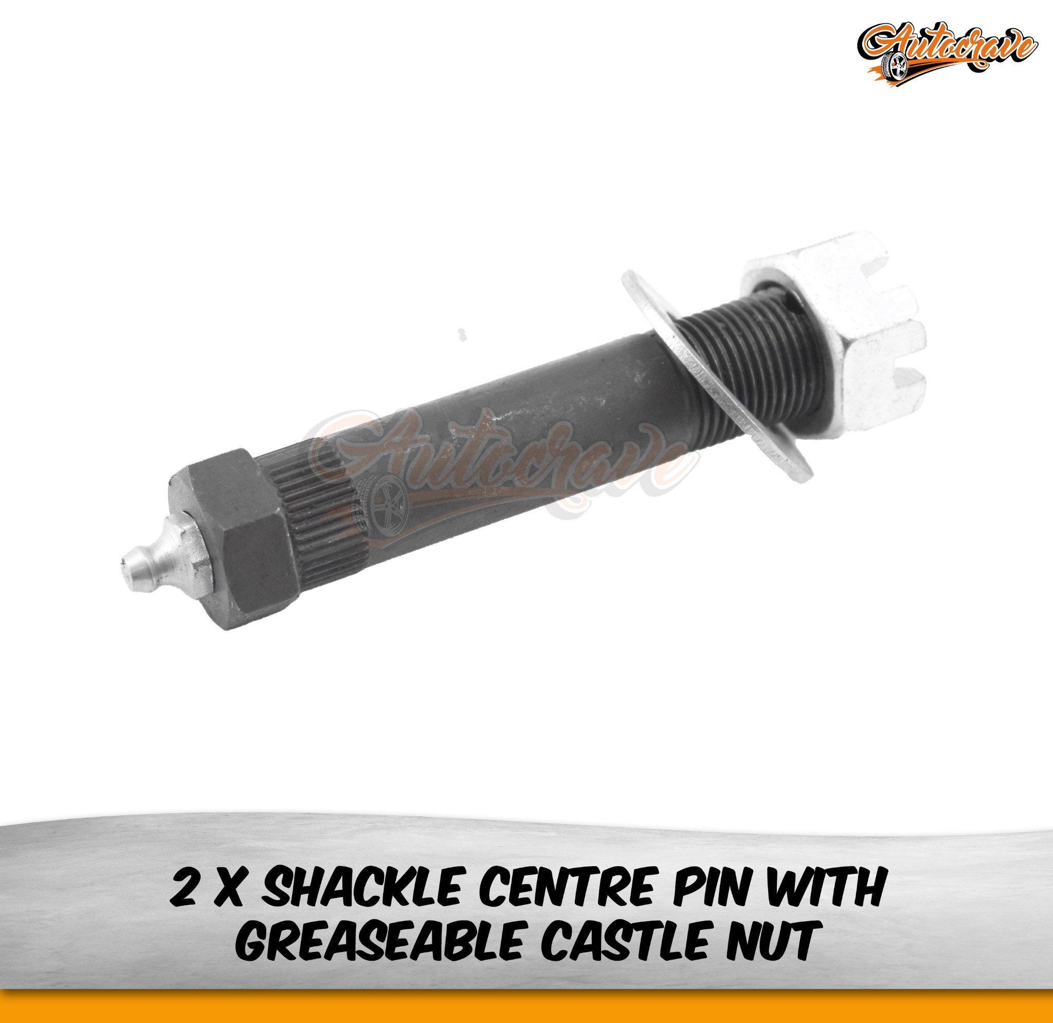 Trailer Spring Rocker Roller Suspension Replacement Bolt Bush Nut Kit