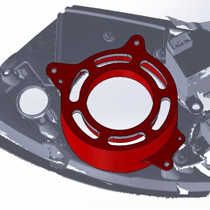 for HONDA Civic FN2 RH Air Vent Gauge Holder 52mm depo aem
