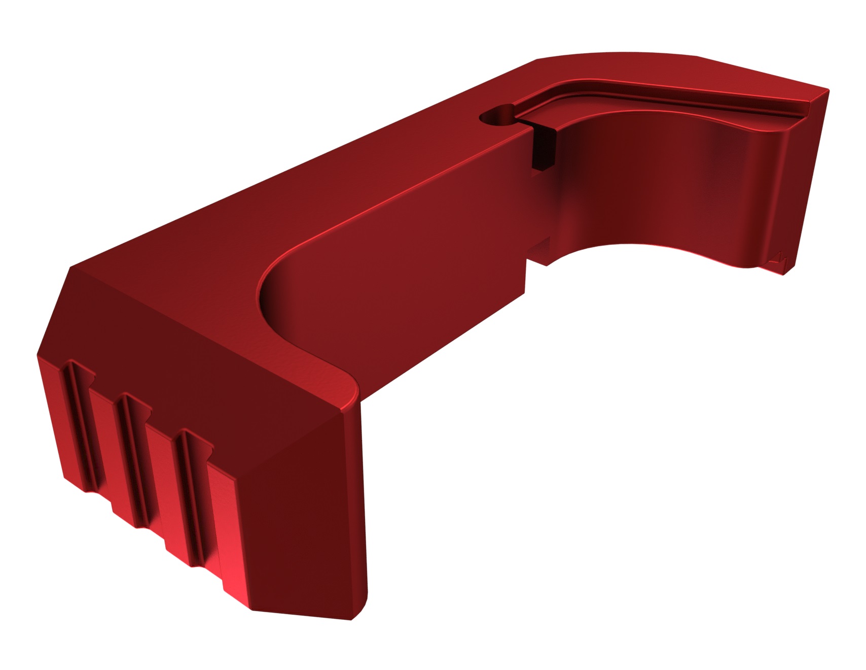 Rowe Tactical Glock Gen 45 Extended Mag Release Red Hard Anodized Aluminum eBay