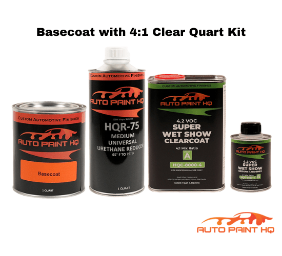 Classic Pink Basecoat Clearcoat Quart Complete Paint Kit Auto Paint HQ