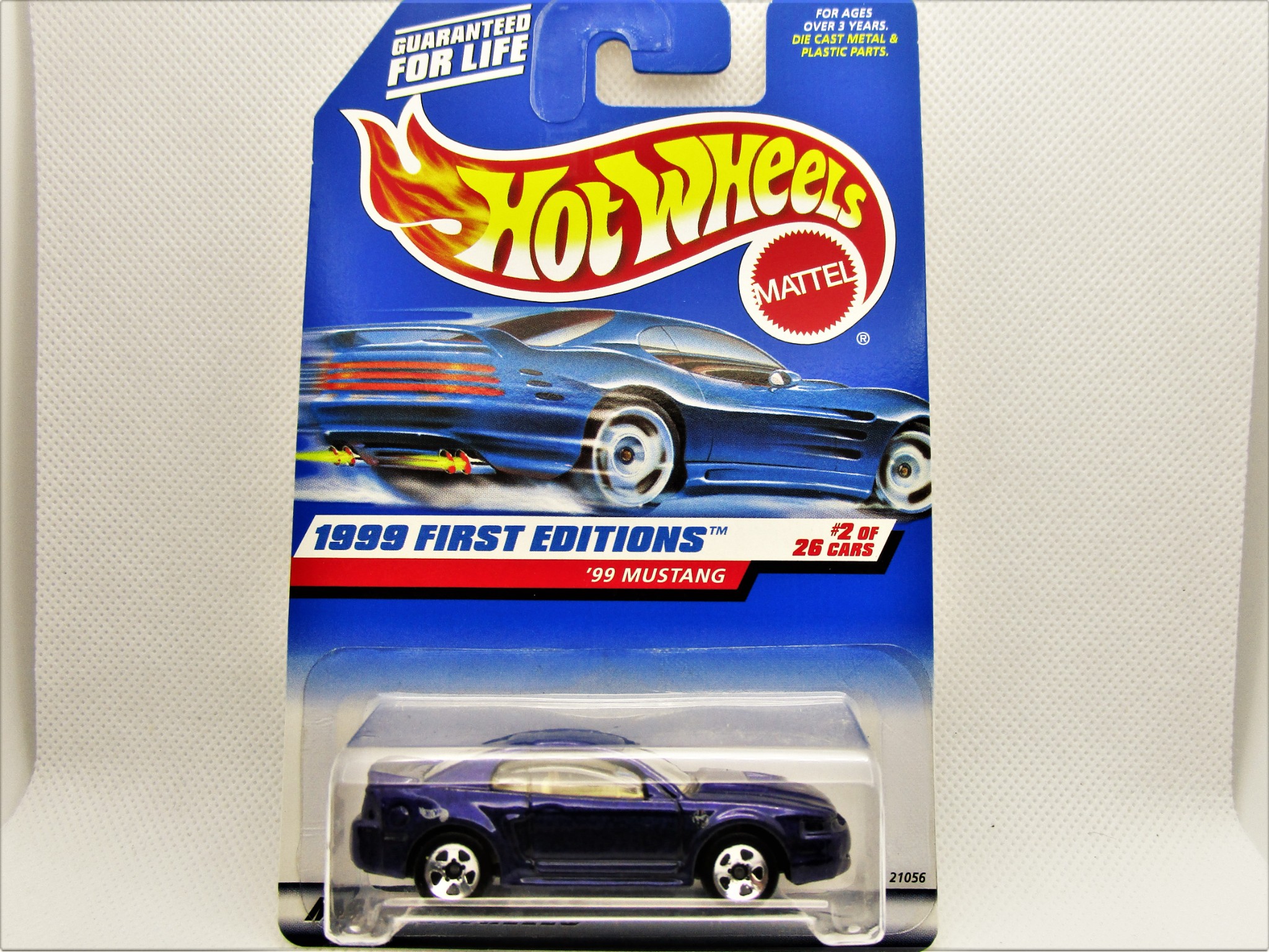 HOT WHEELS 1999 FORD MUSTANG GT COUPE 5 SPOKE WHEELS 1ST ED NEW IN 1999