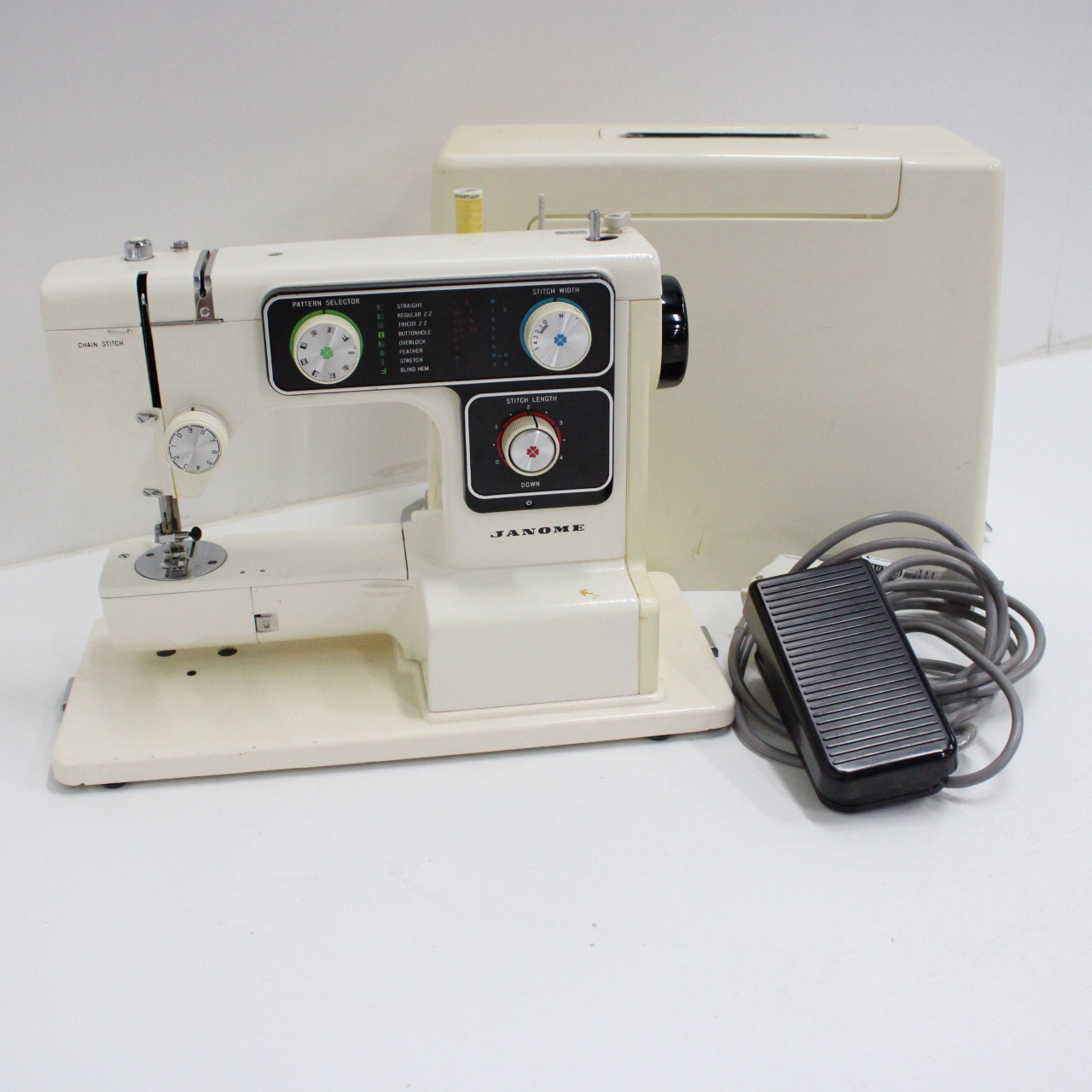 Janome V/74088/618 Home Domestic Sewing Machine With Carry Case 209 eBay