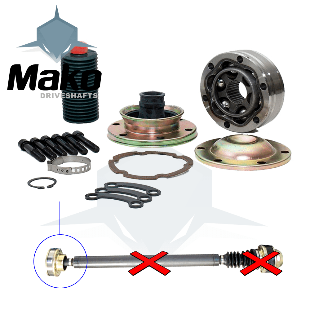 19992004 Jeep Grand Cherokee Front Driveshaft CV Joint Replacement Kit