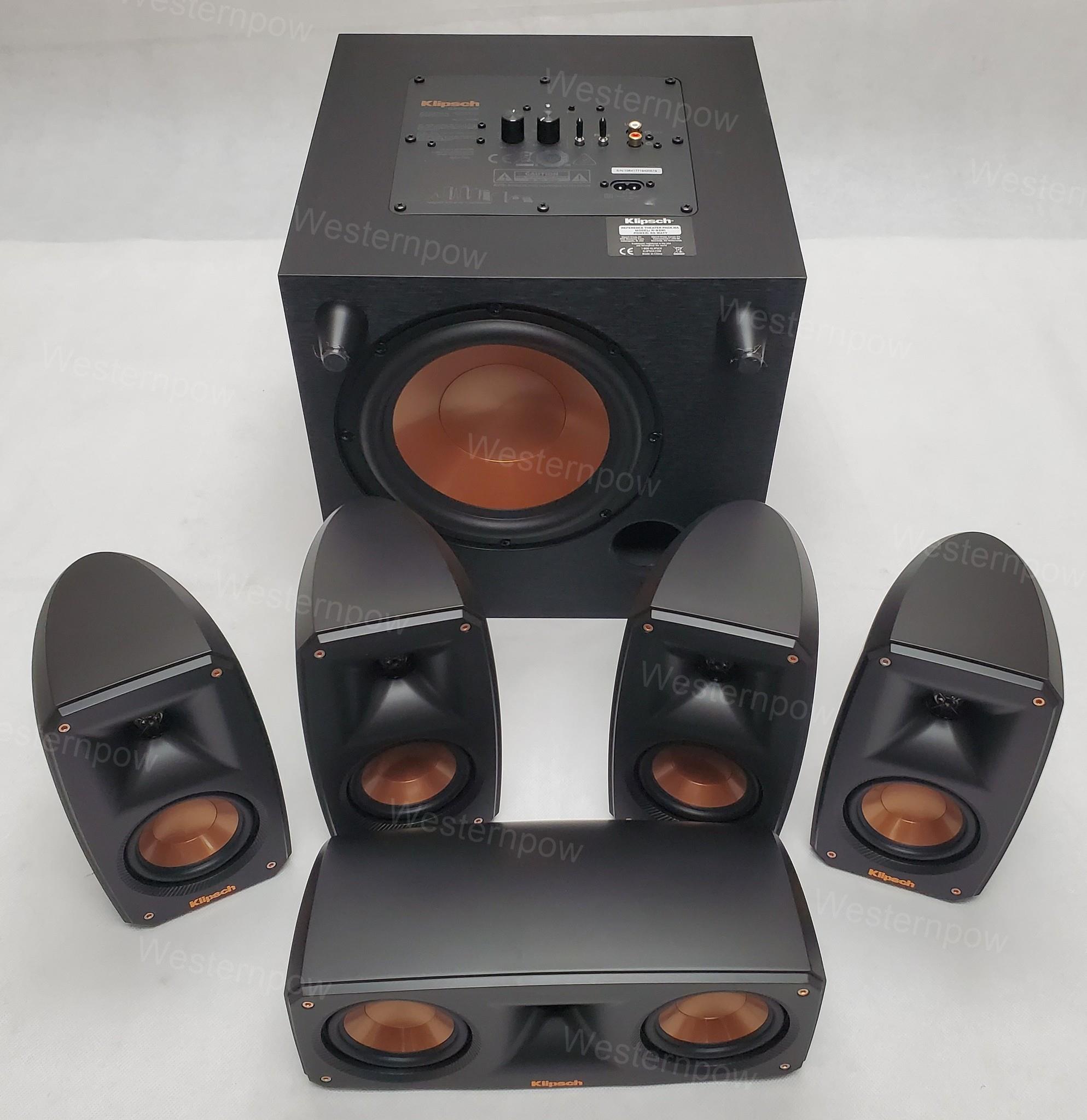 Klipsch Reference Theater Pack 5.1 CH Surround Sound System Speakers