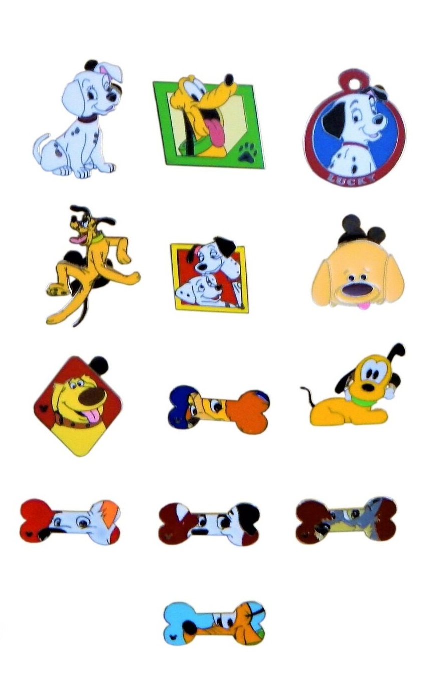 Dog Themed 5 Trading Pins Set Walt Disney Parks Randomly Assorted Brand NEW eBay