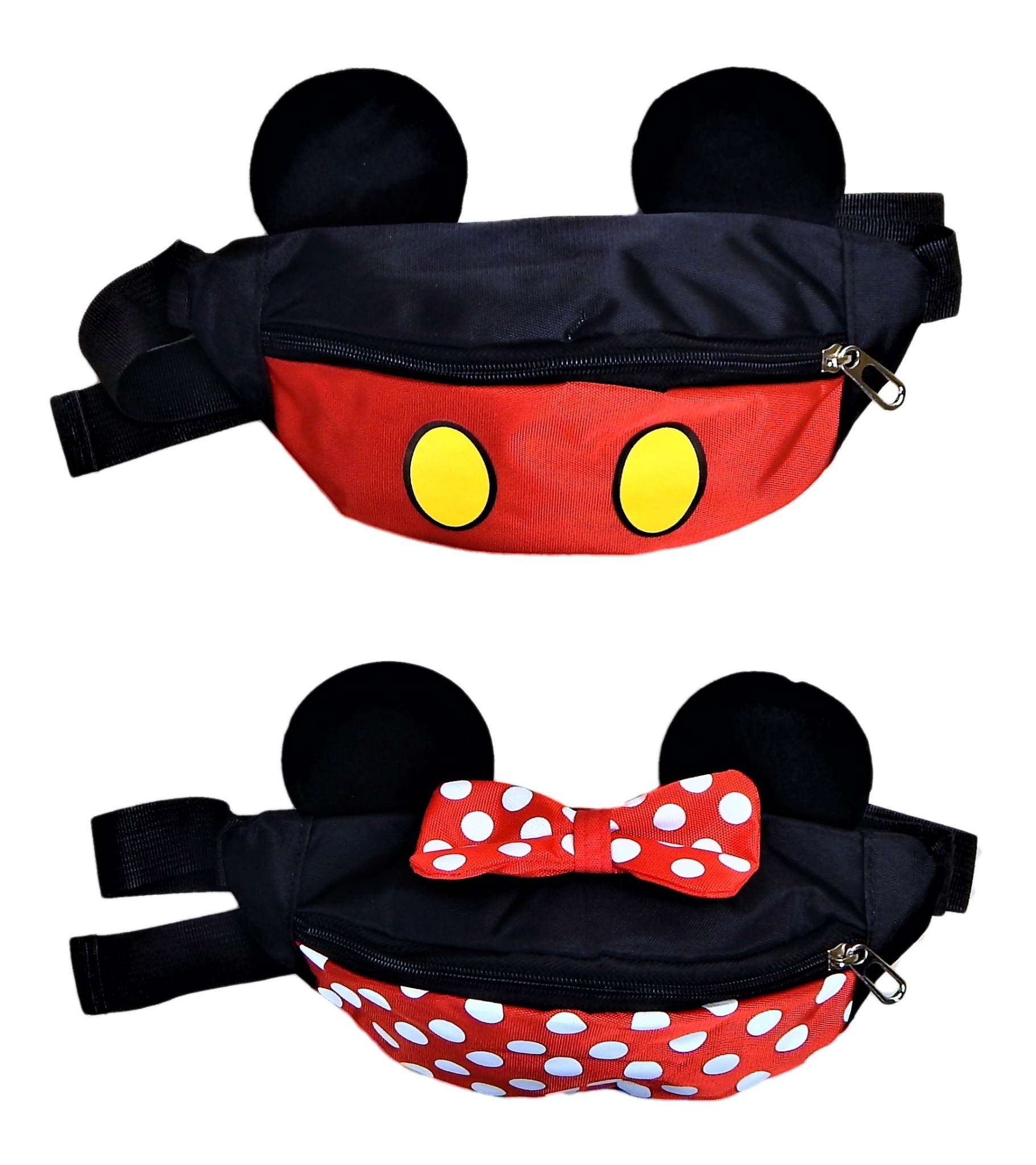 Disney Mickey or Minnie Mouse Fanny Pack Youth Small Adults Brand NEW