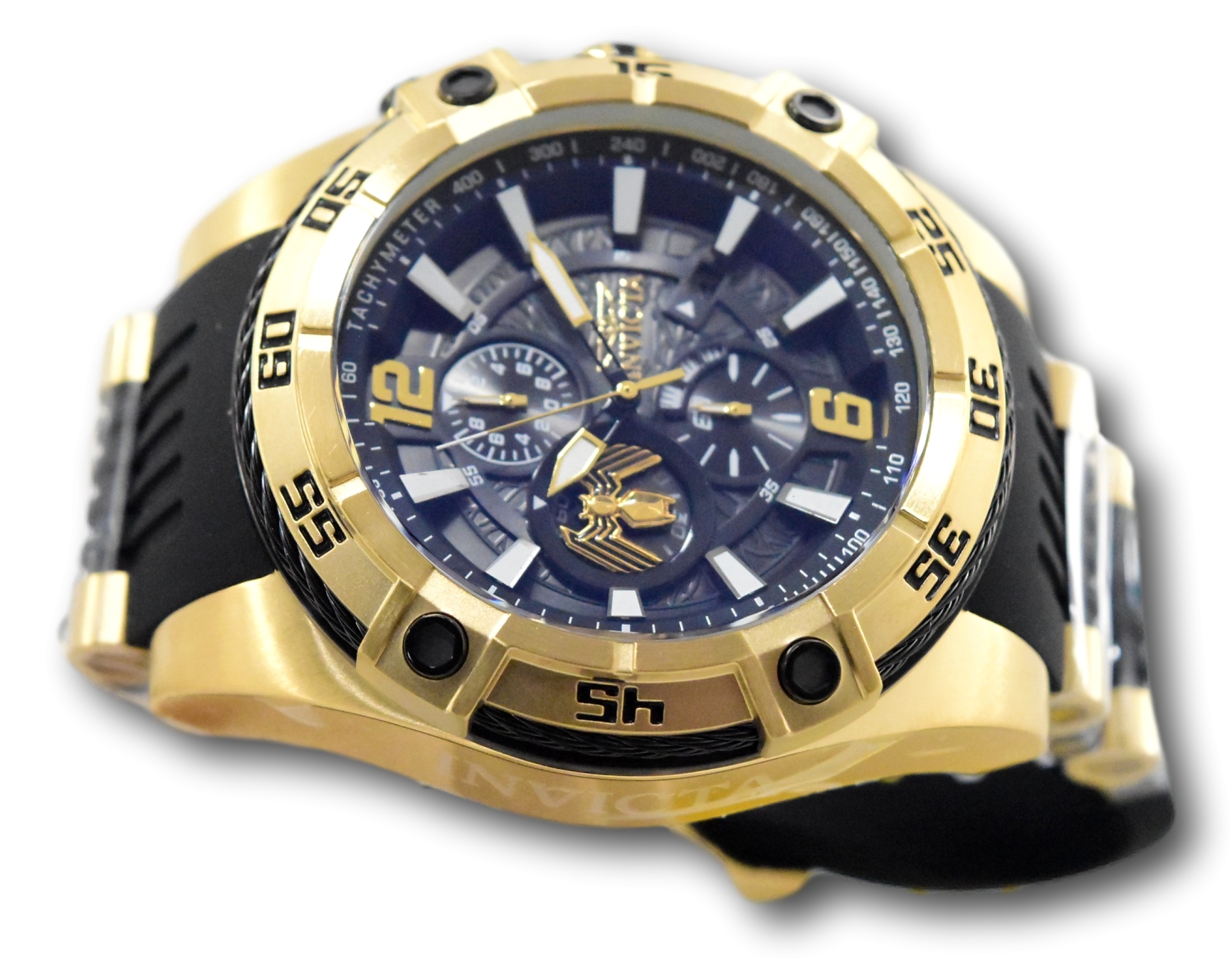 Invicta Marvel Venom Limited Edition Men's 52mm Gold