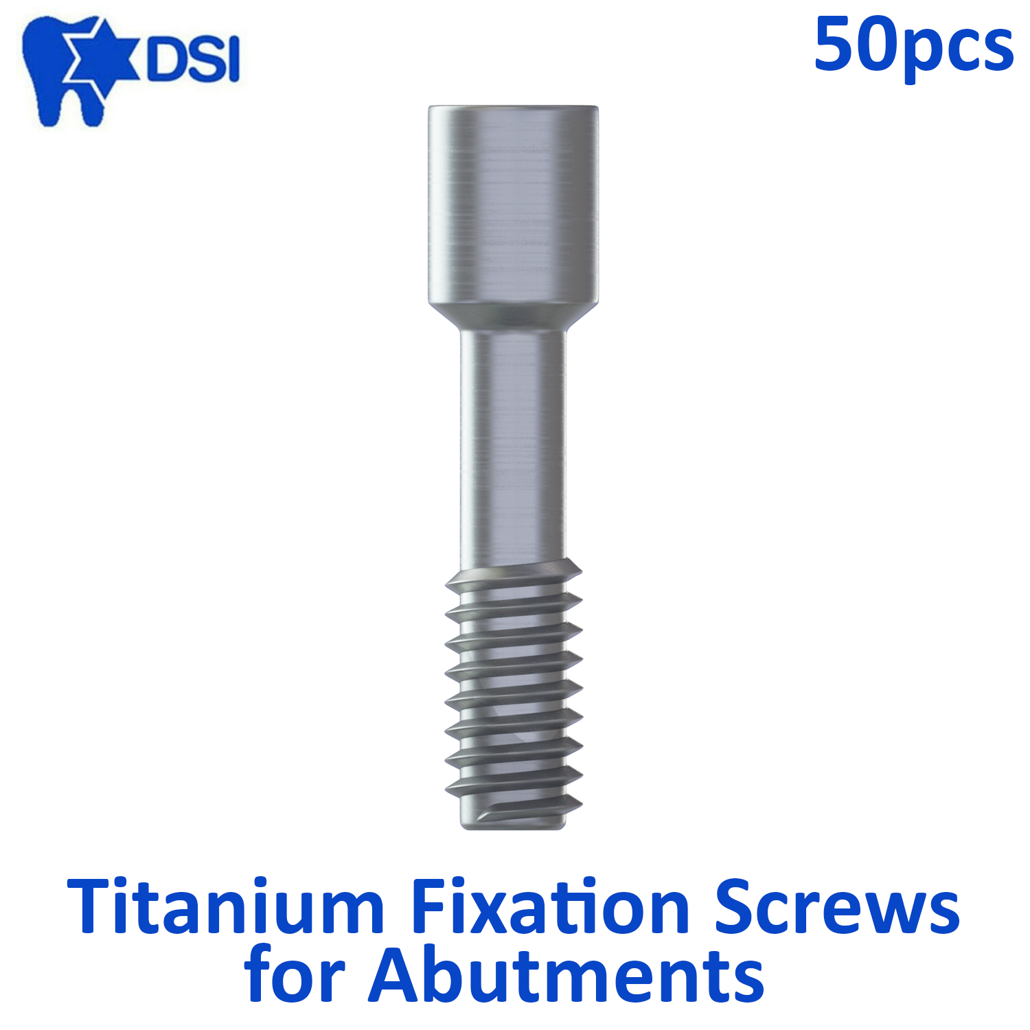 50x Titanium Fixation Screw for Dental Implant Abutment eBay