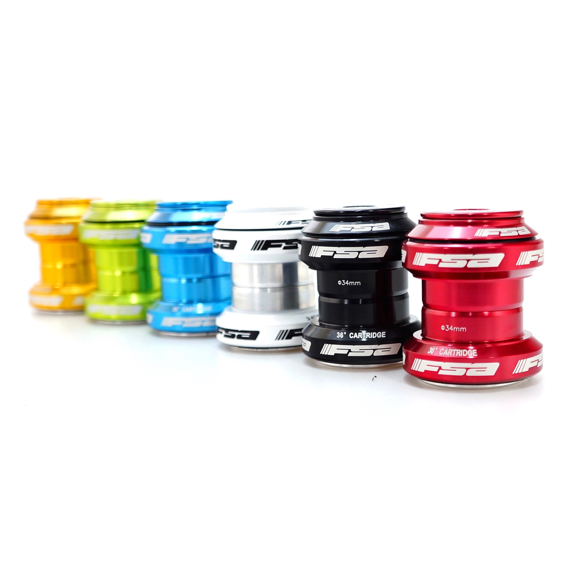 FSA Orbit MX Threadless Bike BIcycle Headset 11/8" 34mm w/ Top Cap 6 Colors eBay