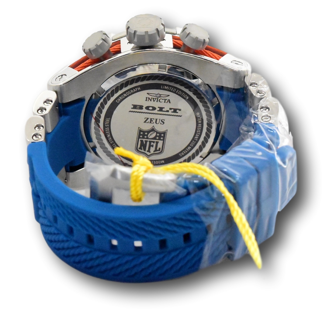 Invicta Zeus Bolt NFL Miami Dolphins Men's 53mm Swiss
