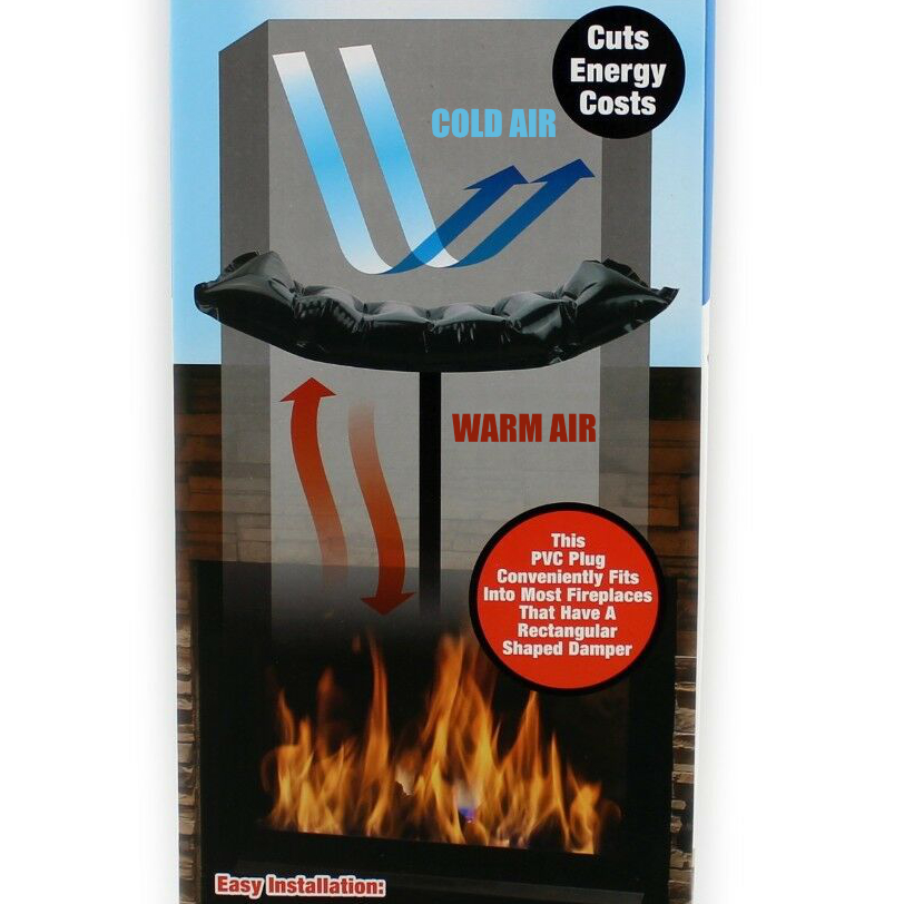 Best Fireplace Inflatable Draft Stopper 2023