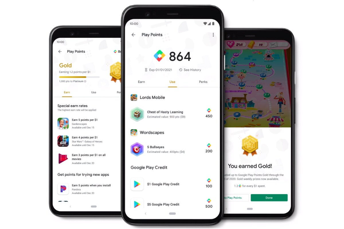 Google Play Points Programme Launched in the US to Reward Downloads, Subscriptions Technology News