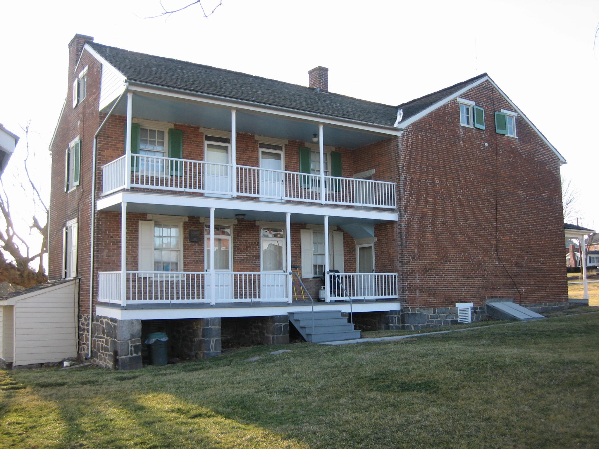 The Henry Culp Farm on a Cold, Windy, Wednesday Gettysburg Daily