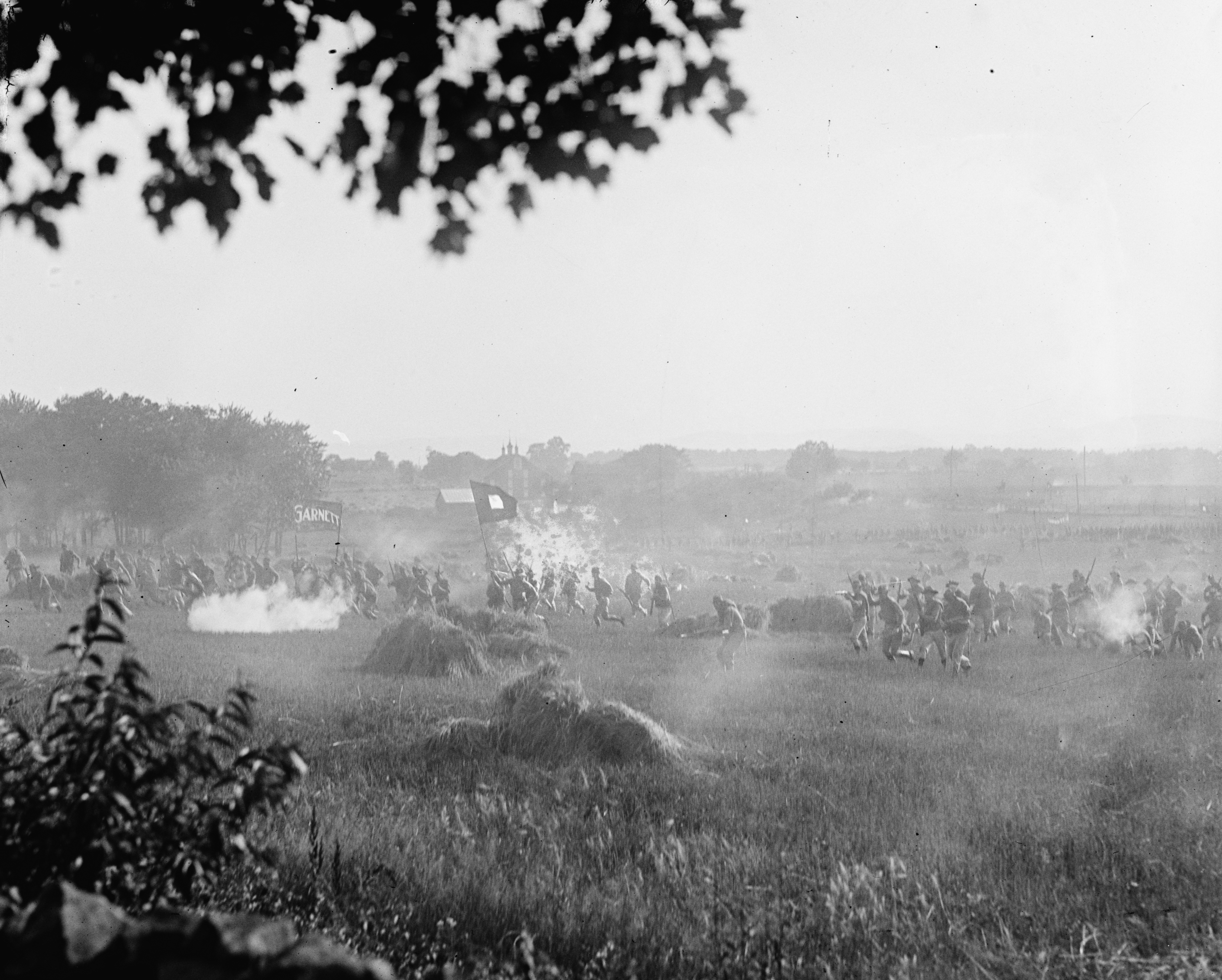 President Warren G. Harding Watches "Pickett's Charge" Gettysburg Daily