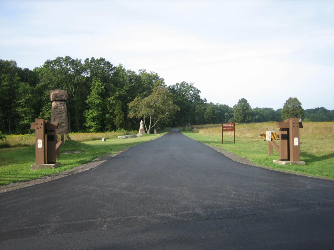 Slathering the Loop With Asphalt Gettysburg Daily