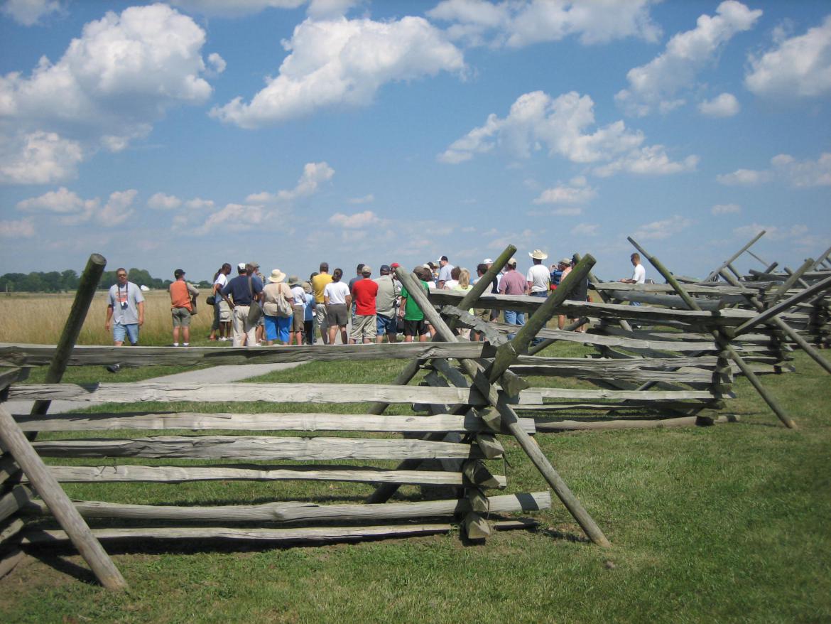 Pickett's Charge Battle Walk Gettysburg Daily