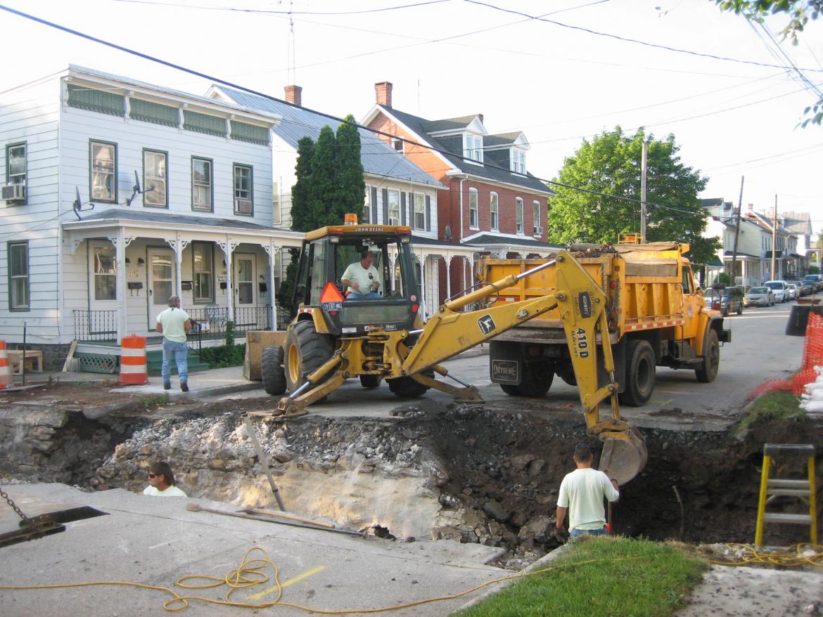 North Stratton Street Bridge Work Gettysburg Daily
