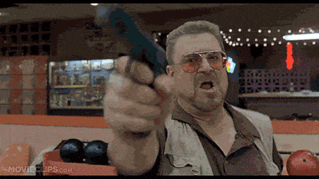 The Best Over The Line Big Lebowski References Gif Big Lebowski John Goodman Arme - Animated Gif On Gifer - By Mokasa
