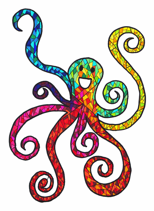 Moving Octopus Gif