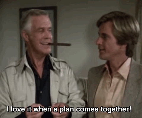 The a team i love it when a plan comes together a team GIF on 