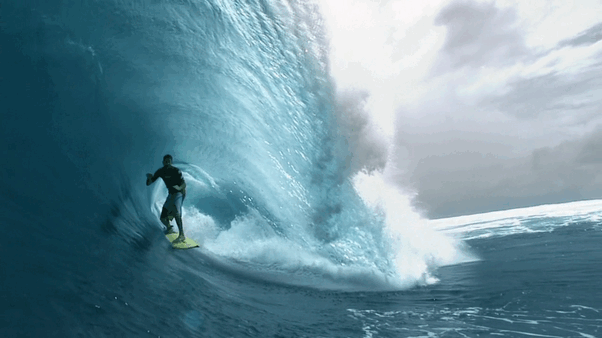 Waterfall winter snow GIF on GIFER by Conjuthris