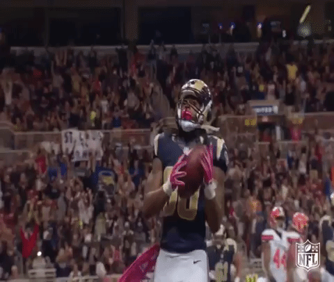 Todd gurley los angeles rams la rams GIF on GIFER by Malabei