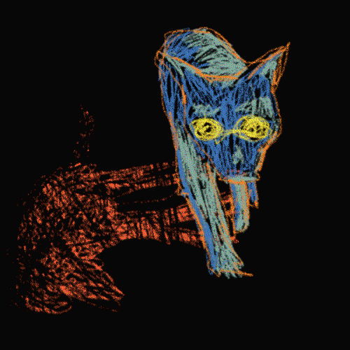 Graffism cat GIF on GIFER by Alsamand