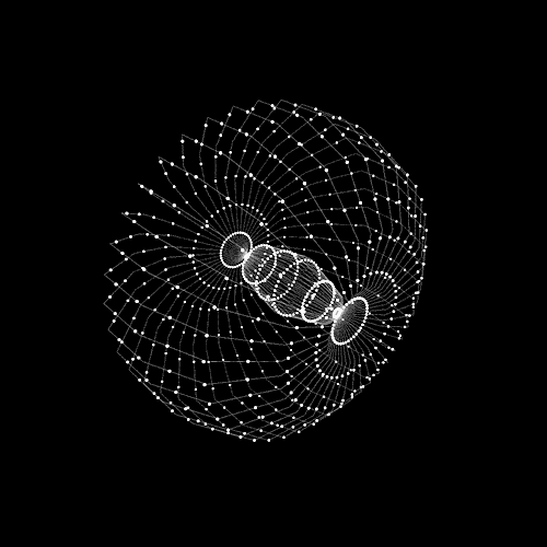 GIF illustration wireframe geometry animated GIF on GIFER by Yggnn