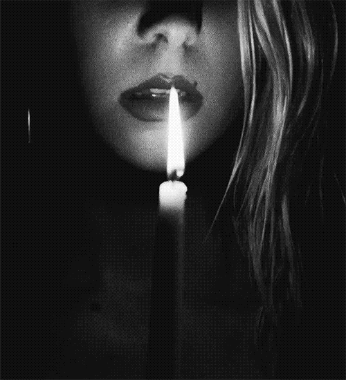 Black candle turn off chama GIF en GIFER de Agamargas