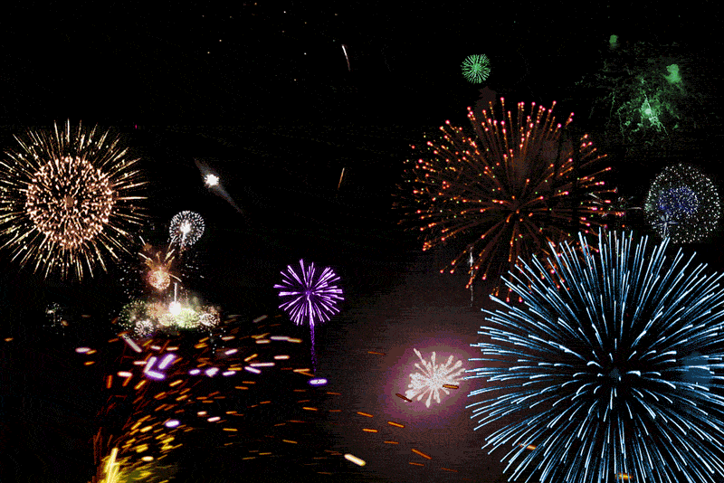 Animated Fireworks Gif For Powerpoint