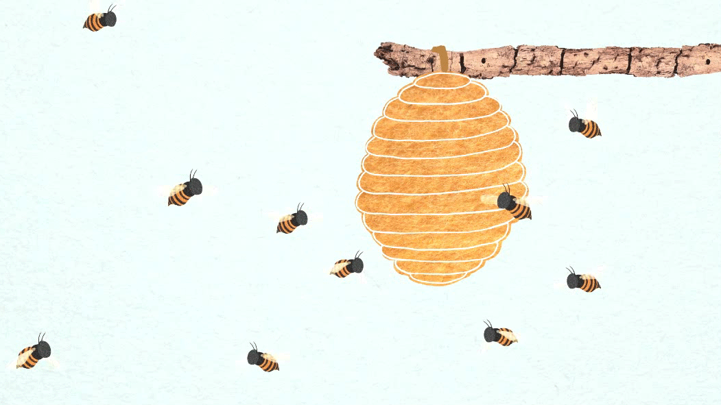 Cartoon Beehive Gif Choose from 620+ cartoon bee graphic resources